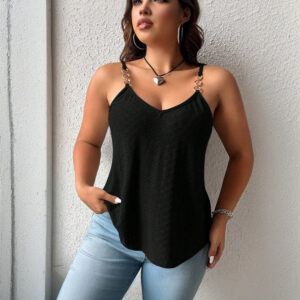Springsummer Slip Top A Simple Sleeveless Outerwear Top